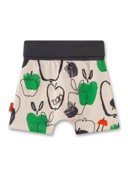 Preview: Jungen Shorts weiß Apfel